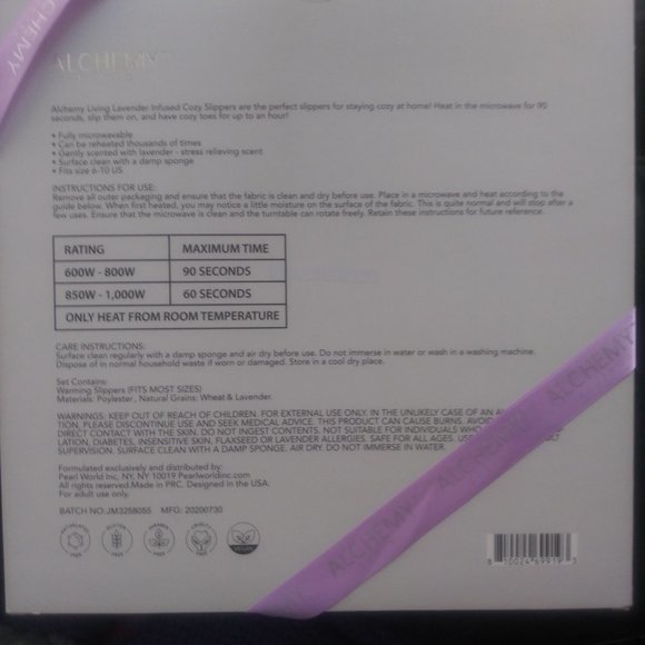 Warming Slippers  from Alchemy - Picture 2 of 2